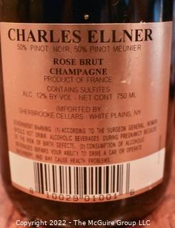 Twelve (12) Bottles of Charles Ellner French Champagne Rosé Brut