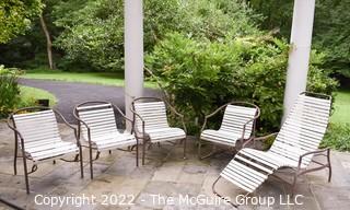 Five (5) Piece Set of Outdoor Furniture. 