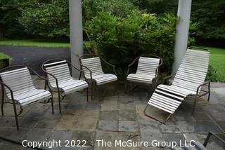 Five (5) Piece Set of Outdoor Furniture. 