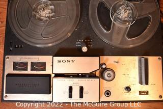 Sony Reel to Reel Tape Recorder Stereo Model 350