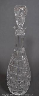 Clear Crystal Liquor Decanter 