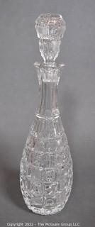 Clear Crystal Liquor Decanter 