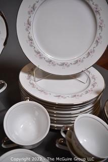 Large Set Fine Seyei China in Priscella Pattern 