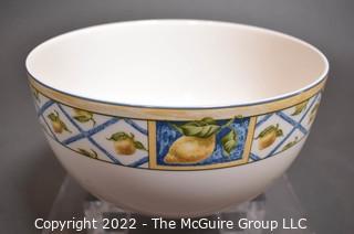 Lemon Trellis Serving Bowl By Royal Doulton  