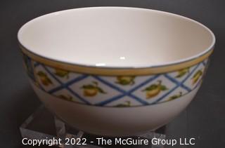 Lemon Trellis Serving Bowl By Royal Doulton  