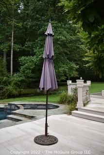 Outdoor Patio Umbrella with Stand