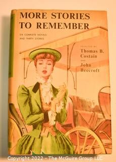 Seven (7) Books Including The Man Who Knew Kennedy, More Stories to Remember, Complete Works of Shakespeare, Dickens Oliver Twist and Kristin Labransdatter. 