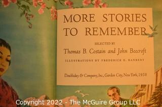 Seven (7) Books Including The Man Who Knew Kennedy, More Stories to Remember, Complete Works of Shakespeare, Dickens Oliver Twist and Kristin Labransdatter. 