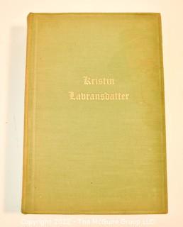 Seven (7) Books Including The Man Who Knew Kennedy, More Stories to Remember, Complete Works of Shakespeare, Dickens Oliver Twist and Kristin Labransdatter. 