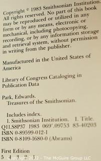 Treasures Of The Smithsonian 1987 by Edwards Park and We Americans Hardcover  1988
by National Geographic 