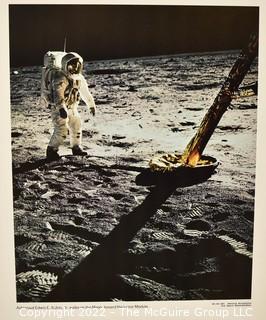 Group of Promotional Prints of Moon Landing and Space Program Produced by NASA.