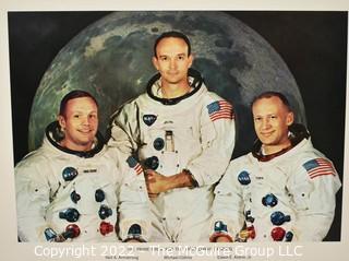 Group of Promotional Prints of Moon Landing and Space Program Produced by NASA.