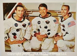 Group of Promotional Prints of Moon Landing and Space Program Produced by NASA.