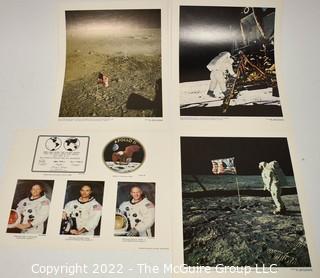 Four (4) Apollo 11 Prints Produced by NASA