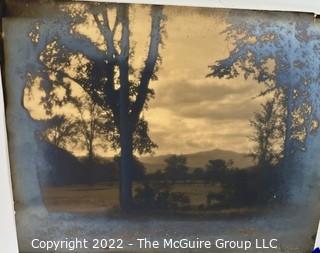 Oversized Original photo by Dorthy Jarvis (1923) of Mt. Washington (NH) from Intervale NH