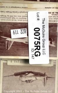 Selection of 37 Different ZOOM Trading Cards of 1930-40's Airplanes.