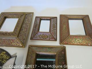 Collection of wall mirrors