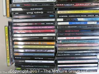 Large number of CD's 