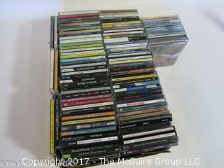 Large number of CD's 