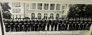 Vintage 1947 Panoramic Photograph of Co.L 4th Regiment Western High School Washington DC, Annual Drill Competition. 