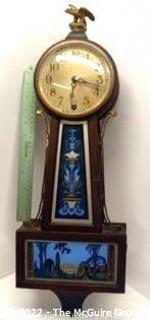 New Haven Banjo Style Pendulum Clock "WINSOME"