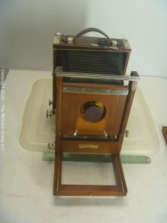 Antique Grundlach KORONA VIEW Camera setup REVISED 9/12/22 -> 5x7" glass plates - complete setup