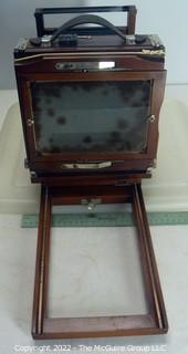 Antique Grundlach KORONA VIEW Camera setup REVISED 9/12/22 -> 5x7" glass plates - complete setup