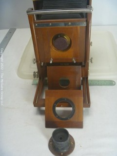 Antique Grundlach KORONA VIEW Camera setup REVISED 9/12/22 -> 5x7" glass plates - complete setup