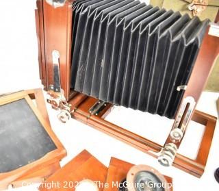 Antique Grundlach KORONA VIEW Camera setup REVISED 9/12/22 -> 5x7" glass plates - complete setup