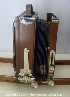 Antique Grundlach KORONA VIEW Camera setup REVISED 9/12/22 -> 5x7" glass plates - complete setup