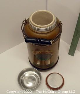 Vintage Thermos "Little Brown Jug" With Handle