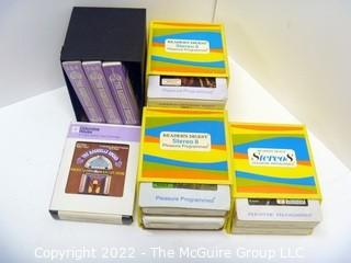 Collection of (13) Reader's Digest 8-Track Tapes Various Themes