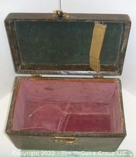 Vintage Faux Alligator Camera Equipment Box With Handle