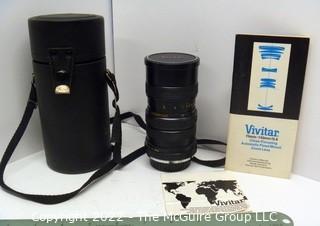 Vivitar Close Focusing Auto Zoom Lens 70mm-150mm f:3.8 for Minolta mount with case