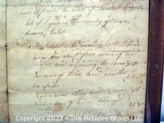 Historic document: Nov. 3, 1817 Estate Inventory of Samuel Graves of Lynn, MA (d. May 1817)