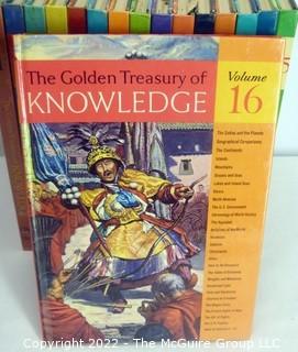 Complete set Golden Treasury of Knowledge 1-16