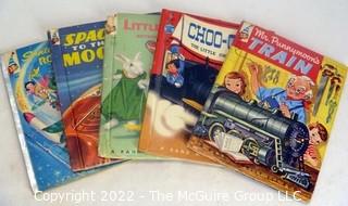 Selection of five (5) Rand McNally Elf Books 