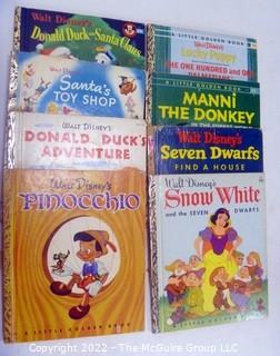 Selection of eight (8) Little Golden Books various printings