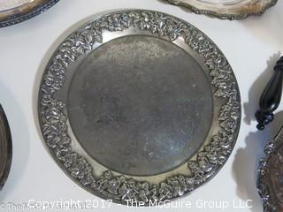 Collection of silverplate 