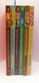 Complete set of "The Golden Book Illustrated Dictionary" 1-6