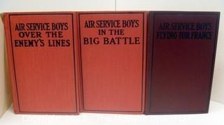 Selection of three (3) Air Service Boys titles w/ dust jackets