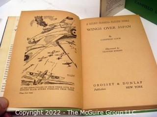 Selection of two (2) Canfield Cook "A Lucky Terrell Flying Story w/ dust jackets