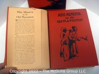 Selection of Three (3) Mrs Minerva books by Emma Speed Sampson 2 w/ Dust Jackets