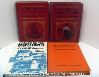 Selection of Four (4) New England Themed Books: 2 by Hezekiah Butterworth 1898