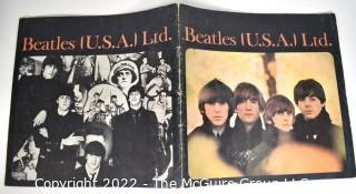 Beatles: USA Ltd-World Tour Program, 1965