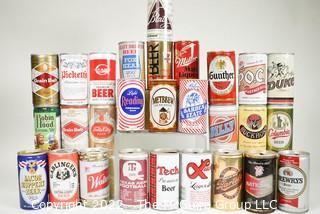 Selection of vintage beer cans #202
