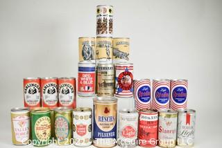 Selection of vintage beer cans #203