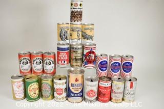 Selection of vintage beer cans #203