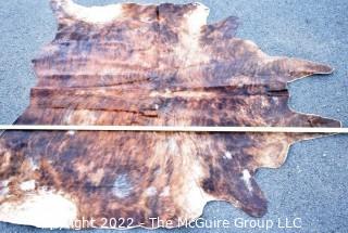 52" x 64" Brindle Cowhide from Uruguay