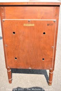 Vintage Wood Radio or  Victrola Cabinet by Walter Lears & Sons